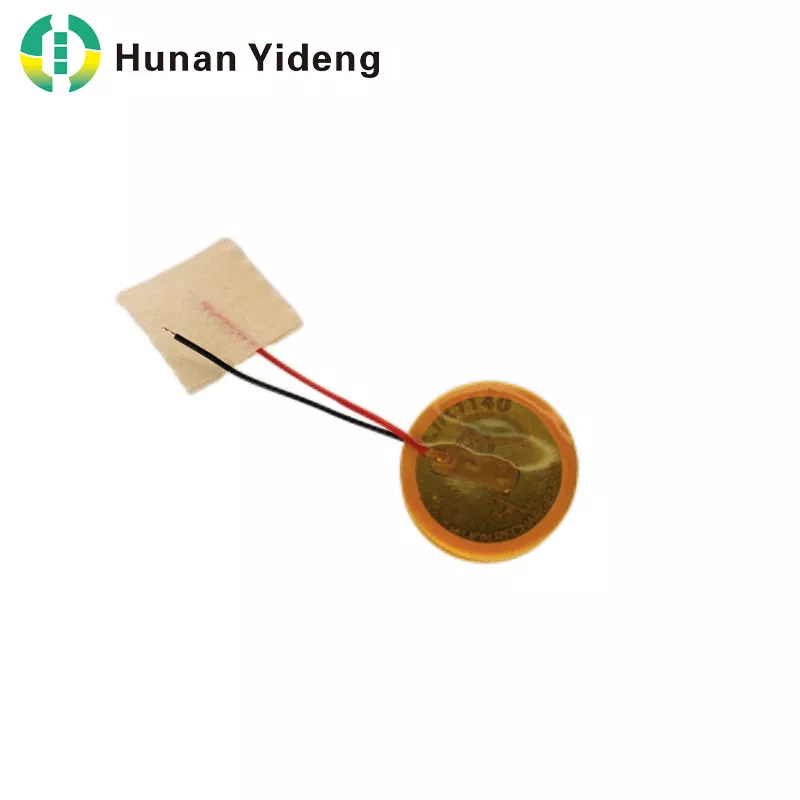 26mAh 3.7V 1040 Marsupium Coin Lithium Pugna Vegrandis Rechargeable LiPo Cell
