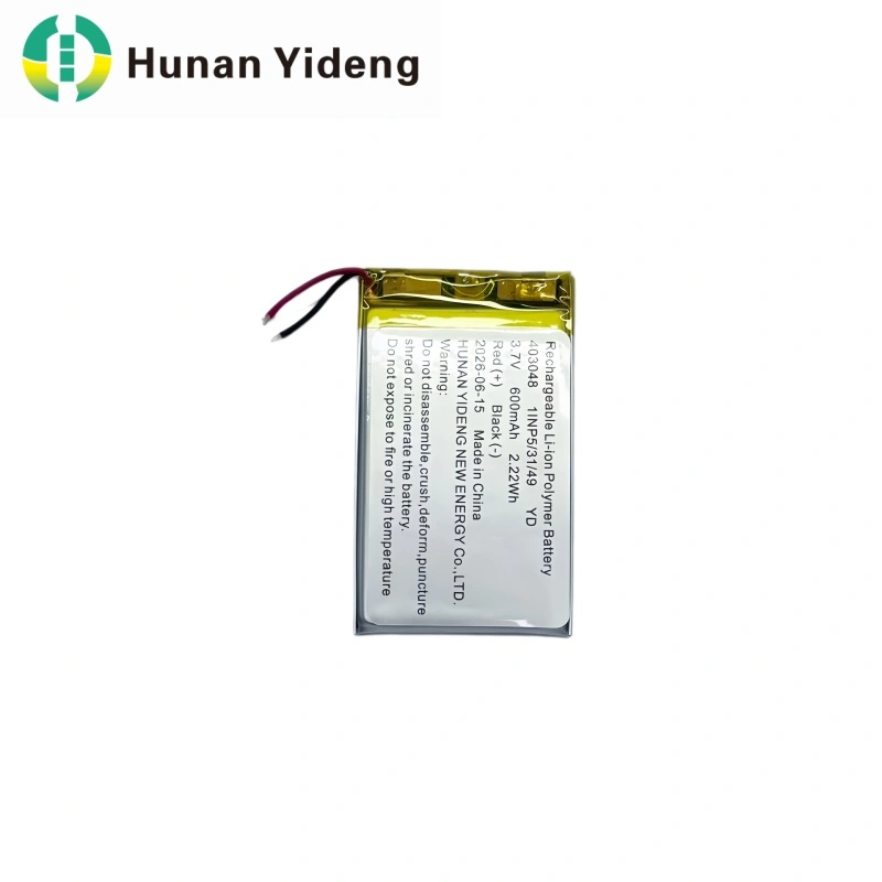 3.7V 450mAh 403048 Ultra Thin Lithium Polymer Pugna Mini Lipo Cell