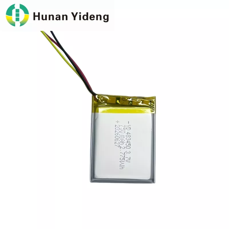 3.7V 750mAh 483447 Maximum Capacity Small Lithium Polymer Rechargeable Lipo Battery