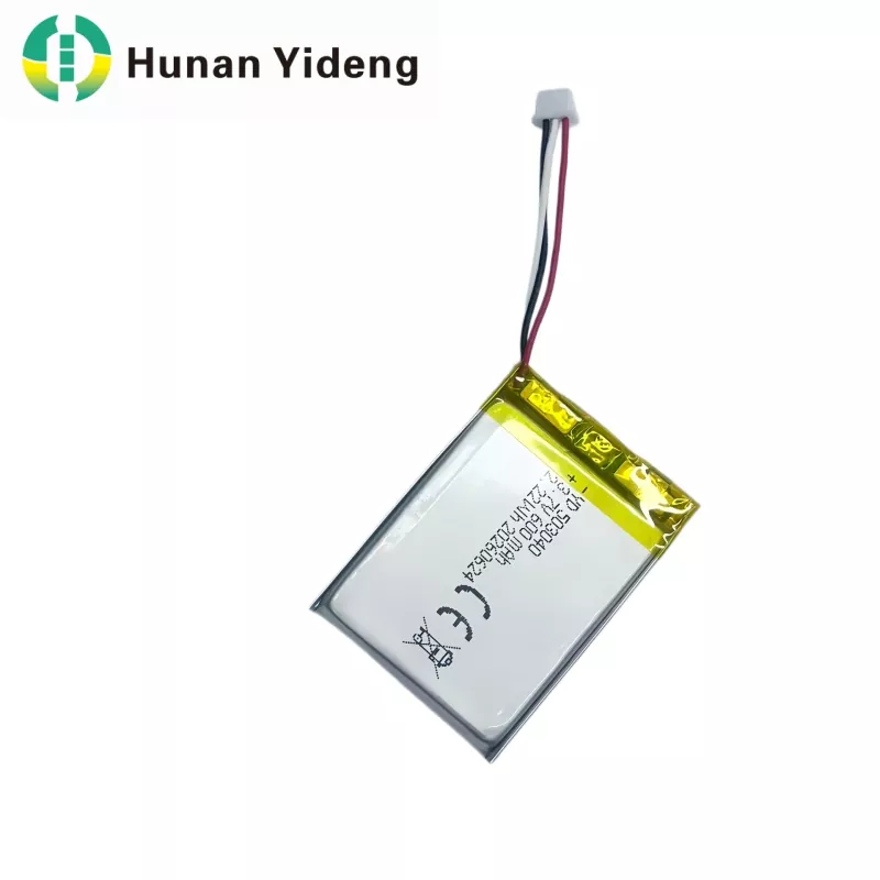 503040 3.7V 600mAh Quadratum Rechargeable altilium