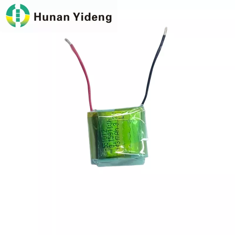 551012 3.7V 43mah Electric Toys Li Polymer