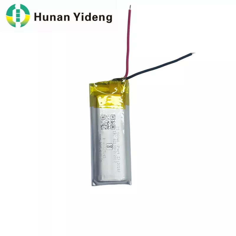 801435 3.7v 500mah Li Ion Battery Pack 1.48wh for Smart Porta Lock