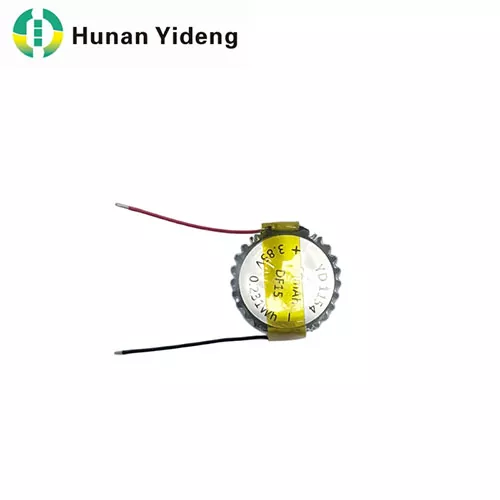 1254 3.85V 70mAh High Voltage Pouch Coin Lithium Battery